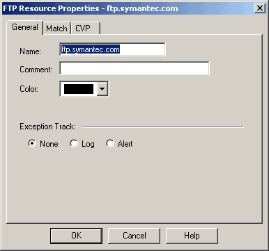 FTP Resource - Assign Name